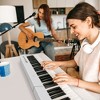 Costway 88-Key Folding Electric Piano Keyboard Semi Weighted Full Size MIDI Toy - 3 of 4