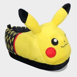 Pokemon Extended Sizing Plush Slippers - Yellow - 1 of 4