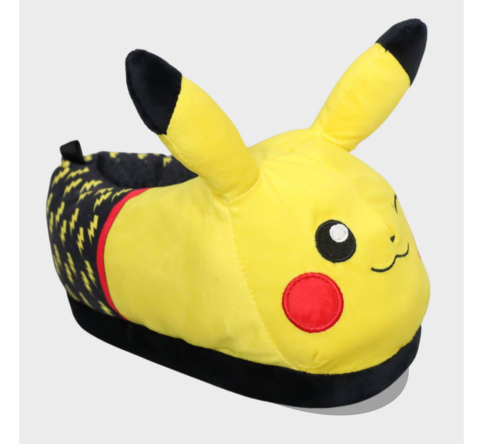 Pokemon Extended Sizing Plush Slippers - Yellow