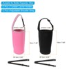 Unique Bargains Reusable Neoprene Insulated Coffee Tumbler Carrier Holder 2 Pcs - 2 of 4