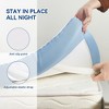 ZACHVO 3-Inch Dual-Layer Gel Memory Foam Mattress Topper with Adjustable Firmness & Cooling Cover-Queen Size - 4 of 4