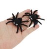 Unique Bargains Fashion Halloween Duckbill Clip Spiders Hair Clip Black White 1 Pc - 2 of 4