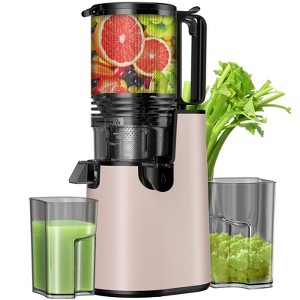 LQZ Cold Press Juicer, Juicer Machines with 5.4" Wide Feed Chute for Juice Extractor, Professional Slow Masticating Juicer with High Juice Yield - 1 of 4