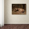 Trademark Fine Art -Thomas Eakins 'Wrestlers 2' Canvas Art - 3 of 3