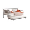 Twin Size Metal Daybed with Trundle for Bedroom - 2 of 4