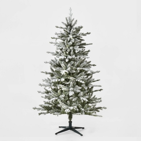 frosted christmas tree 6ft