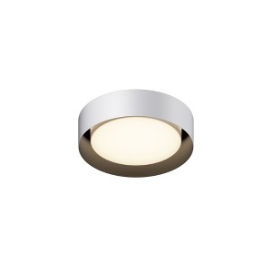ET2 Lighting Echo 1 - Light Flush Mount in  White/Black - 1 of 2