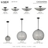 Livex Lighting Cassandra 3 - Light Pendant in  Black - 2 of 2