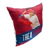 18"x18" MLB Philadelphia Phillies 23 Trea Turner Player Printed Throw Decorative Pillow - 4 of 4