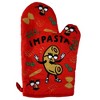 Impasta Oven Mitt Funny Noodle Disguise Imposter Hilarious Graphic Novelty Kitchen Glove - Crazy Dog Bakeware - 2 of 4