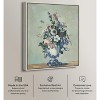 Art Remedy Paul Cezanne - Flowers in a Rococo Vase Vintage Classic Roses Wall Art Framed - 3 of 4