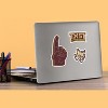 Texas State University 10ct Vinyl Large Deluxe Stickers Variety Pack - 3 of 4