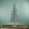 Tinsel Pine Tree 48"H - 2 of 2