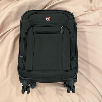 SWISSGEAR Zurich Softside Carry On Spinner Wheels Suitcase : Target