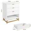 4 Drawer Dresser, Large Dresser for Bedroom, Wood Dresser with 4 Large Drawers - 2 of 4