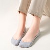 Alilang Women's Non-slip No Show Socks Soft Solid Bottom for Casual 6Pk - 3 of 4