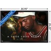 Trends International Michael Jordan - A True Love Story Framed Wall Poster Prints - 3 of 4