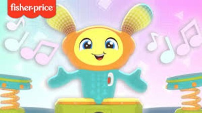 Fisher-Price Baby & Toddler Learning Toy Dj Bouncin' Beats With Music  Lights & Bouncing Action For Ages 6+ Months