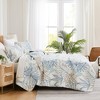 Southshore Fine Living Oversized Tropic Leaf Lightweight Quilt Set with Shams - image 3 of 4