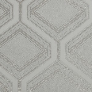 Saville Row Geo Grey and Pale Gold Wallpaper - 1 of 4