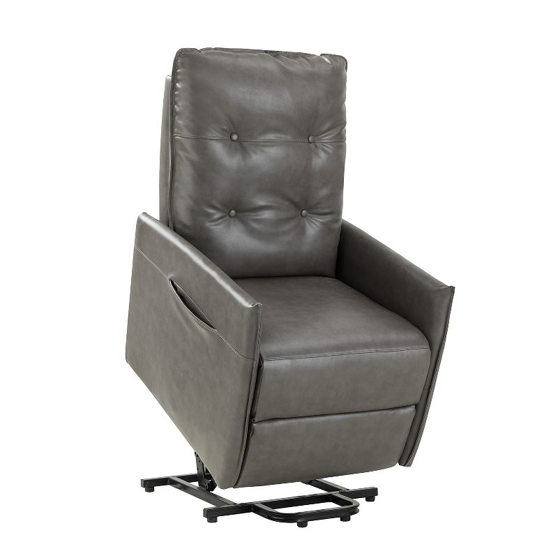 Ona Mid-century Modern Power Remote Recliner for Small Spaces | ARTFUL LIVING DESIGN, 4 of 11
