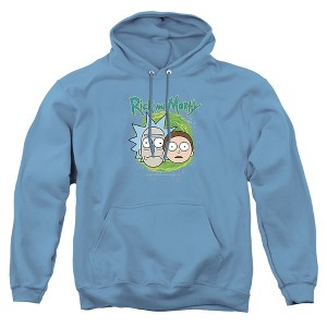 Rick And Morty Floating Heads Adult Pull-Over Hoodie - 1 of 4