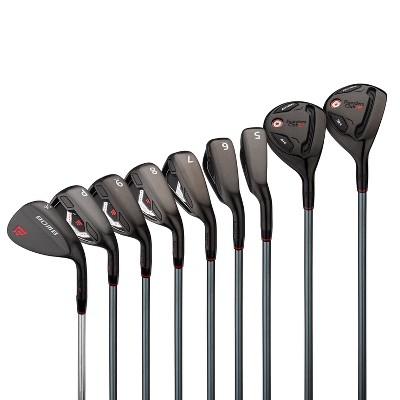 Founders Club Bomb Combo Irons Graphite Senior Golf Set 3-PW Plus Free Sand Wedge