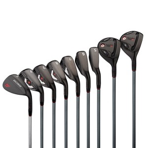 Founders Club Bomb Combo Irons Steel Golf Set 3-PW Plus Free Sand Wedge Steel Stiff Shafts - 1 of 4