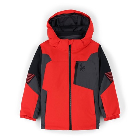 Spyder Toddler Boys Leader Insulated Ski Jacket, Volcano - 4t : Target