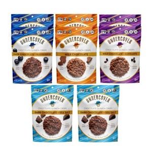 Undercover Chocolate Quinoa Crisps Variety - 2 Oz (Pack of 8) - 1 of 1