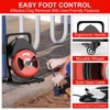 Drain Cleaner Machine, 50FT x 1/2 Inch Drain Cleaning Machine Sewer Auger Auto Feed With 4 Cutter & Air-Activated Foot Switch for 2" to 4" Pipes - 3 of 4