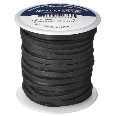 Realeather(R) Crafts Deerskin Lace 1/8"X50' Spool
