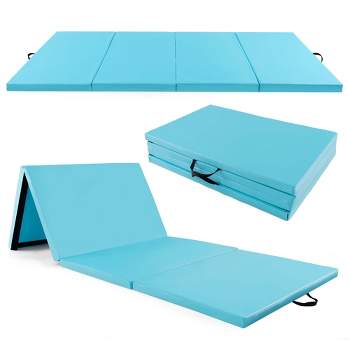 Non-slip Yoga Mat With Alignment Marks – Lightweight Exercise Mat With Carry  Strap For Home Workout Or Travel By Wakeman Outdoors (blue) : Target