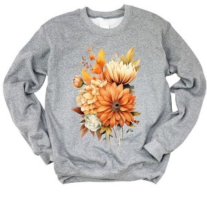 Simply Sage Market Women's Graphic Sweatshirt Fall Watercolor - 1 of 2