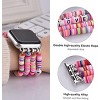 Worryfree Gadgets Cute Fashion Preppy Stack Handmade Elastic Band for Apple Watch 38/40/41mm - 4 of 4