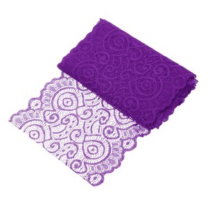 Unique Bargains Floral Pattern Gift Wrapping DIY Crafts Lace Ribbon - 1 of 4