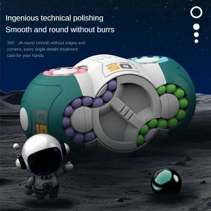 Paaaawaters Decompression Toy, Three-dimensional Magic Bean Fingertip Magic Cube Puzzle Toy for Kids Children Student - 1 of 4