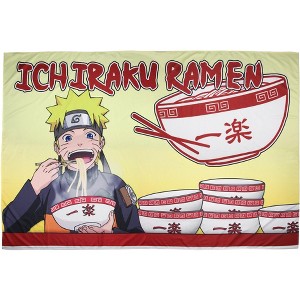 Naruto Shippuden Tapestry Wall Art Hanging Decor Anime Ichiraku Ramen 53" x 81" - 1 of 4