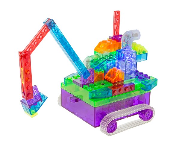 Laser Pegs 8 in 1 Construction Runner Lighted Construction Toy