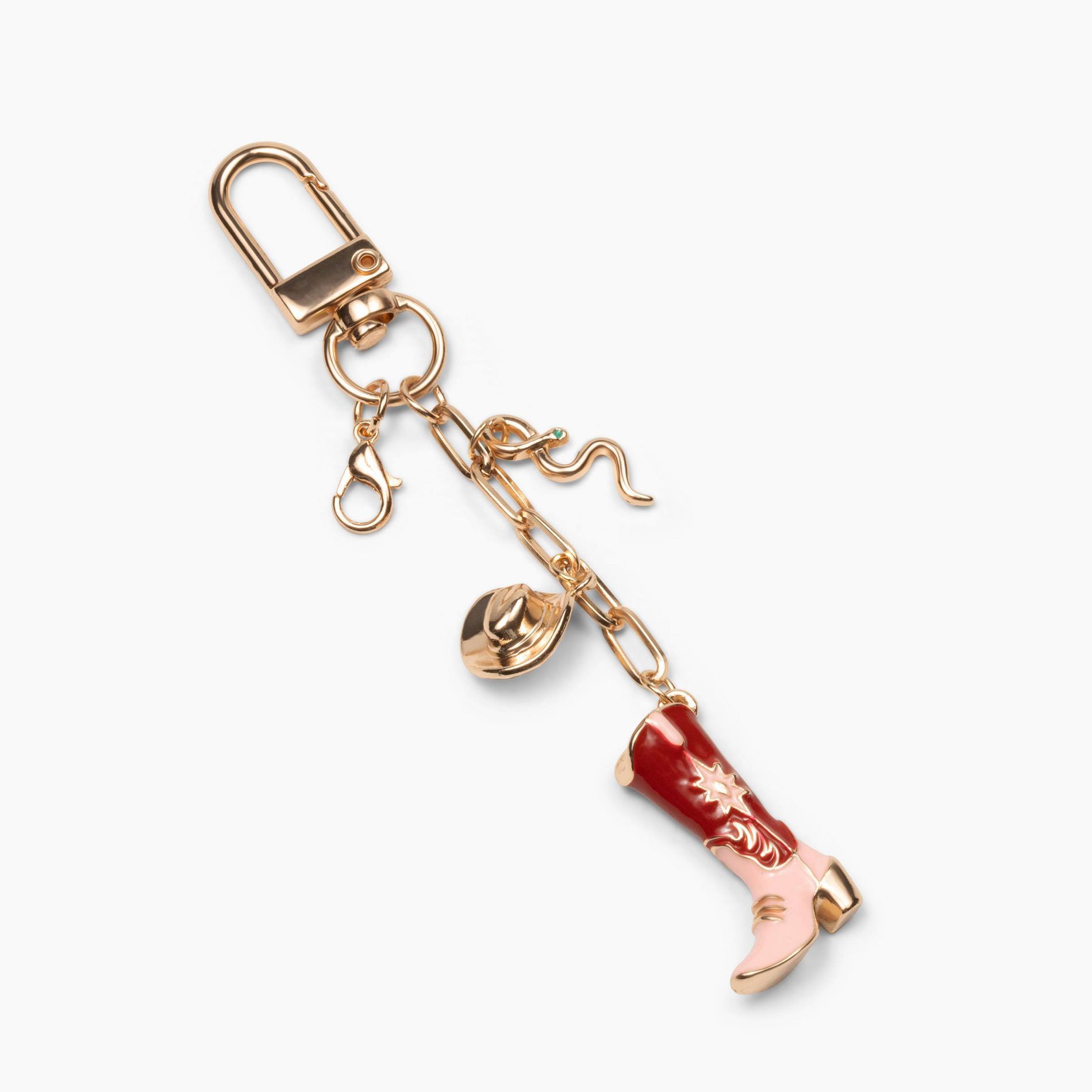 Studio Artifact Lip Charm Keychain Accessory - Western