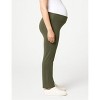 Women's Roll Over Waistband Flare Legging | Motherhood Maternity - 3 of 4