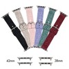 Xtreme 6-Pack Floral Multicolored Silicone Watch Bands for Apple Watch, Samsung Galaxy & Garmin - Soft and Durable Straps in 38mm & 42mm Sizes - 4 of 4