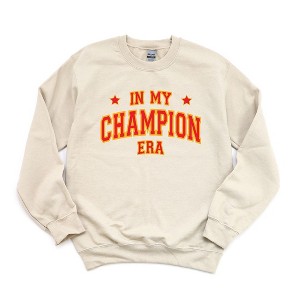 Simply Sage Market Women's Graphic Sweatshirt Red In My Champion Era - 1 of 2