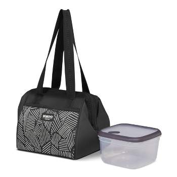 Igloo Hot Brights Vertical Classic Molded Lunch Bag - Navy with Ombre  Webbing
