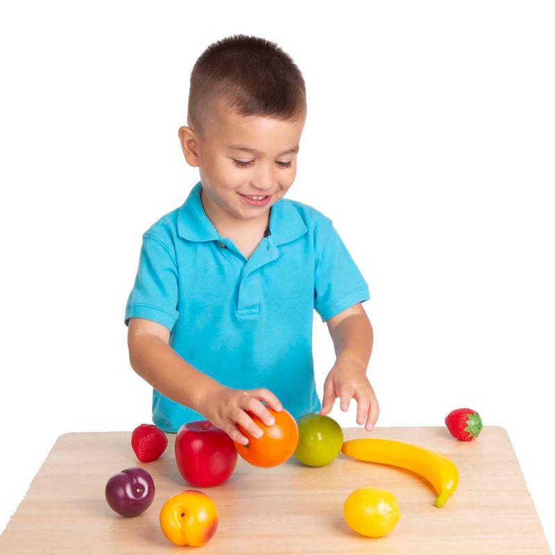Melissa &#38; Doug Playtime Produce Fruits Play Food Set With Crate (9pc), 6 of 8
