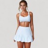 Anna-Kaci Active Women's High Neck Sports Bra with Cutout Back Detail and Wide Underband for Medium Support - 4 of 4