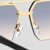 Anna-Kaci Women's Chic Trimmed Octagon Polarized Sunglasses UV400 Protection - 3 of 4