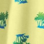 yellow palm trees