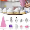 Cake Decorating Supplies 359-Piece Piping Bags & Tips Set Cake Decorating Kit w/ 60 Piping Tips Cake Decorating Tools w/Multi-Purpose - 2 of 4