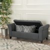 GDFStudio Emmaline Contemporary Tufted Storage Ottoman Bench with Rolled Arms - 2 of 4